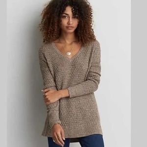 American eagle over sized knit sweater